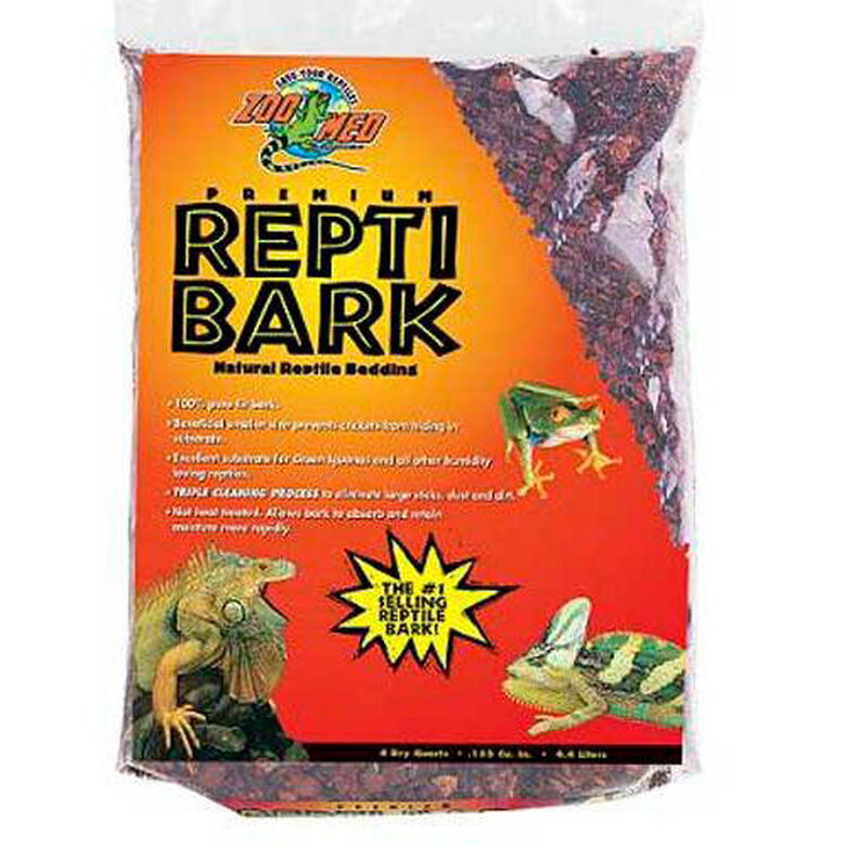 Zoomed Repti Bark sustrato natural para reptiles image number null